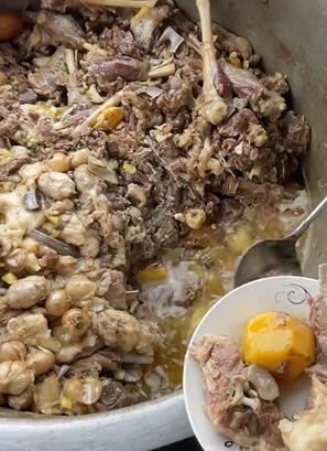 Street food in Jalalabad, Afghanistan