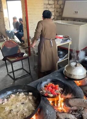 The cheapest street food in Afghanistan