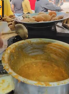 Indian street food is clean and hygienic.